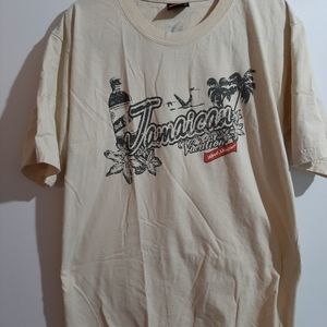 Red Stripe Jamaican Beer Tshirt